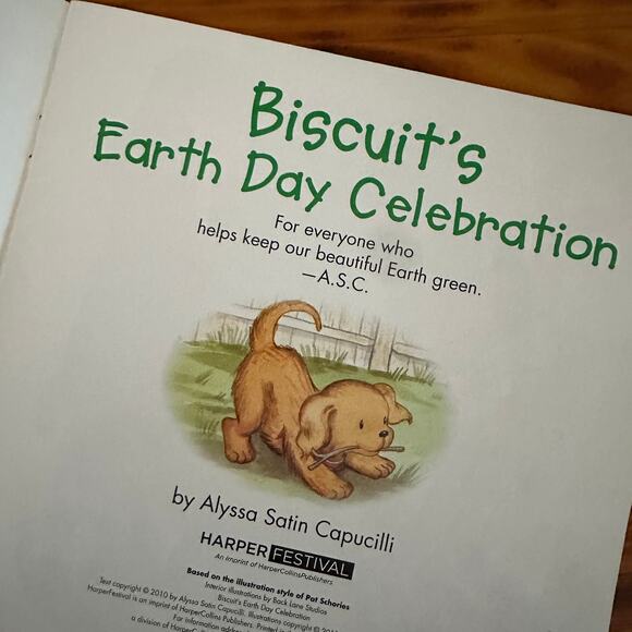 Biscuit's Earth Day Celebration Paperback Book - Picture 3 of 10